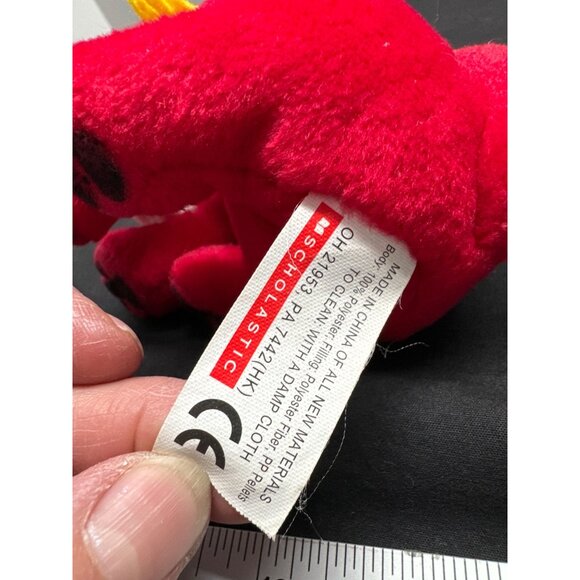 Scholastic Clifford The Big Red Dog 5” Plush Toy With Bone & Scarf - Picture 7 of 8